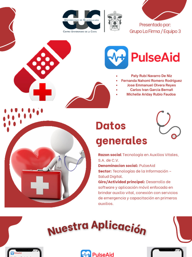 PulseAid: App de Primeros Auxilios | PDF | Aplicación movil | Realidad ...