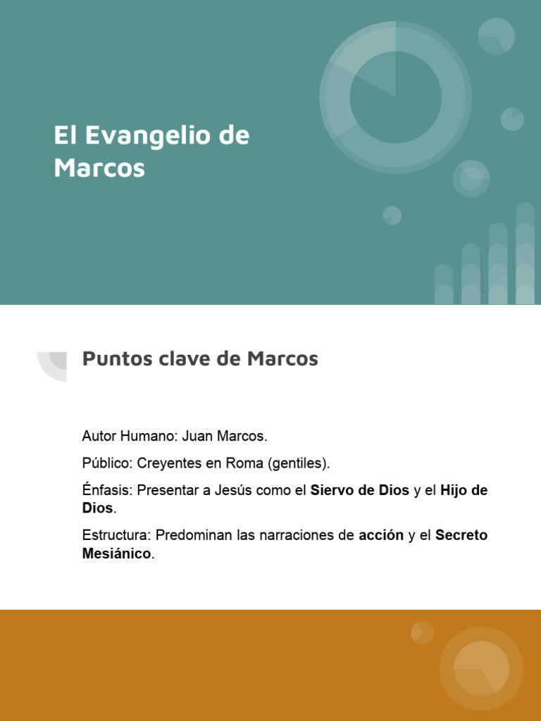 Claves del Evangelio de Marcos: Jesús Siervo | PDF | Jesús | Ministerio ...