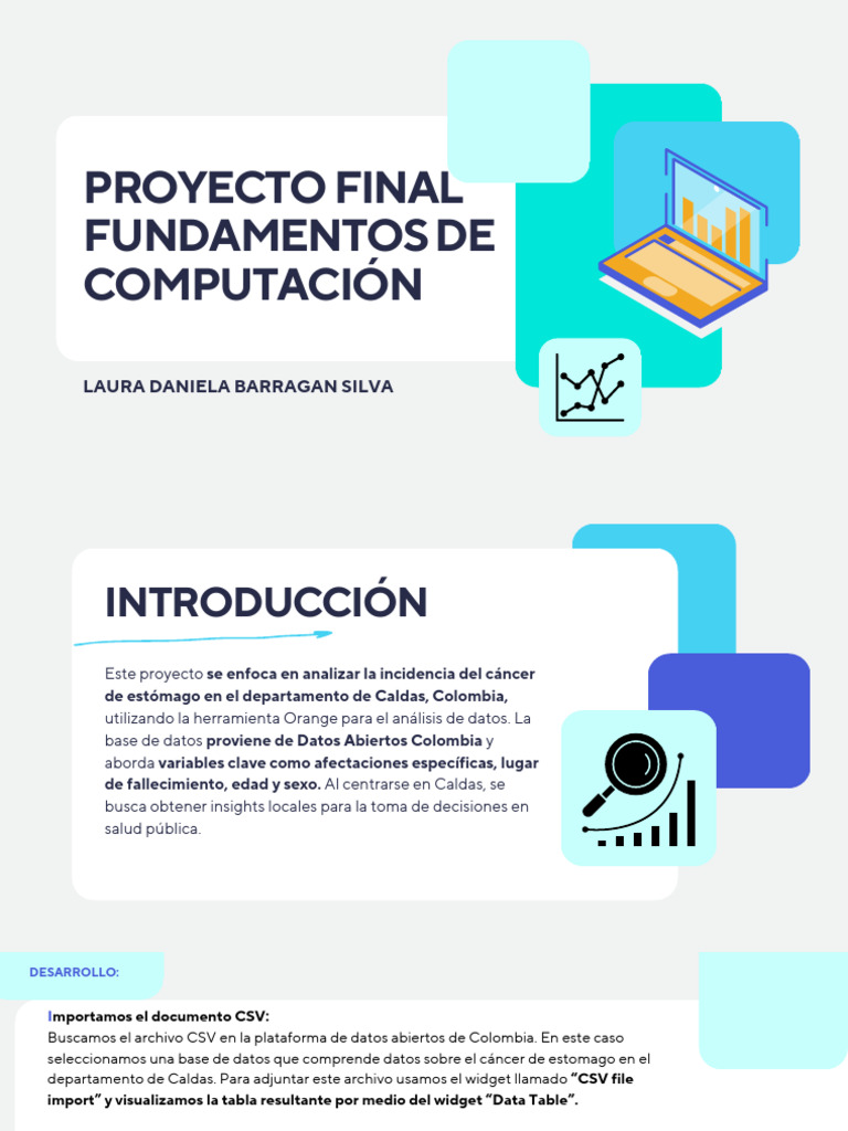 Proyecto Final Fundamentos | PDF | Análisis de los datos | Informática