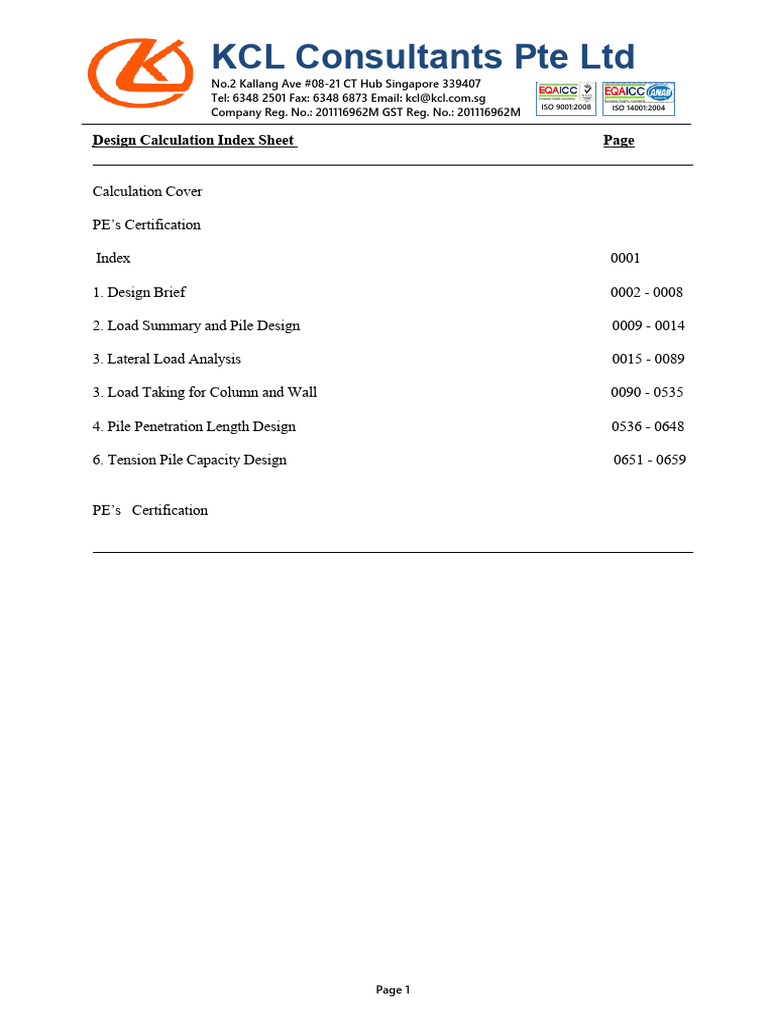 Structural Design Brief for Condominium | PDF | Concrete | Prestressed ...