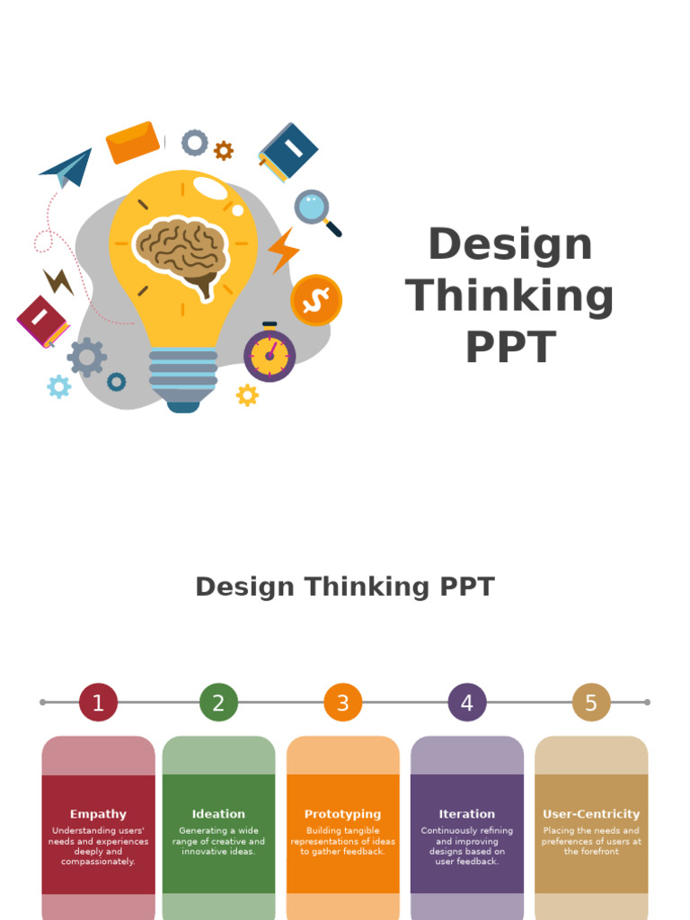 Free Design Thinking PPT Download | PDF | Design Thinking | Design