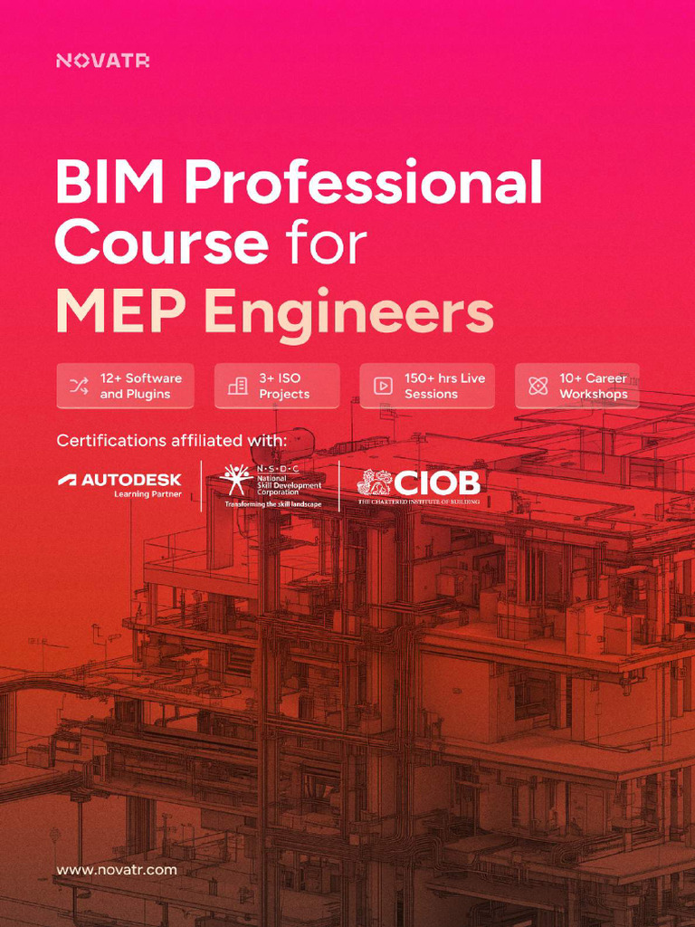 Bim For Mep Engineers Course Structure | PDF