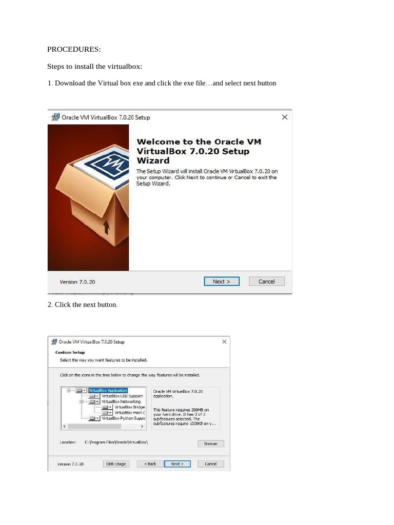 VirtualBox Installation Guide | PDF