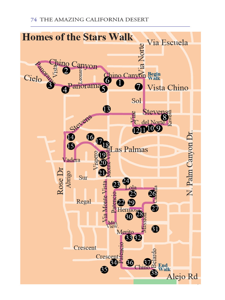 Celebrity Homes Tour in Palm Springs | PDF
