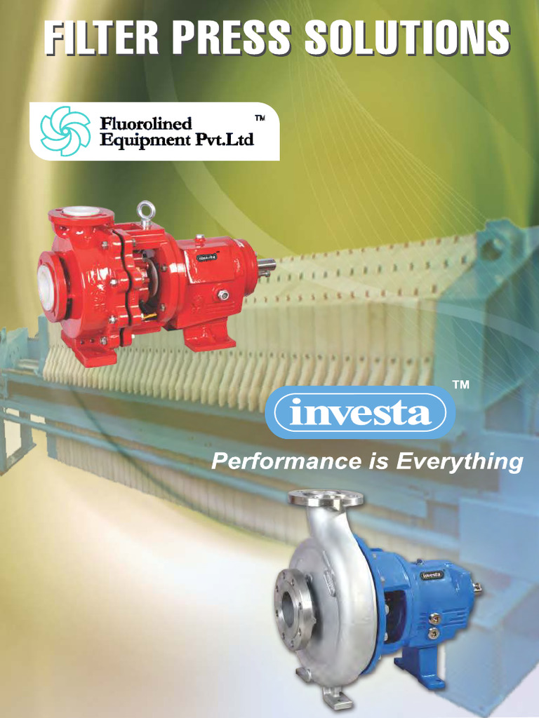 Filter Press Solutions Brochure | PDF