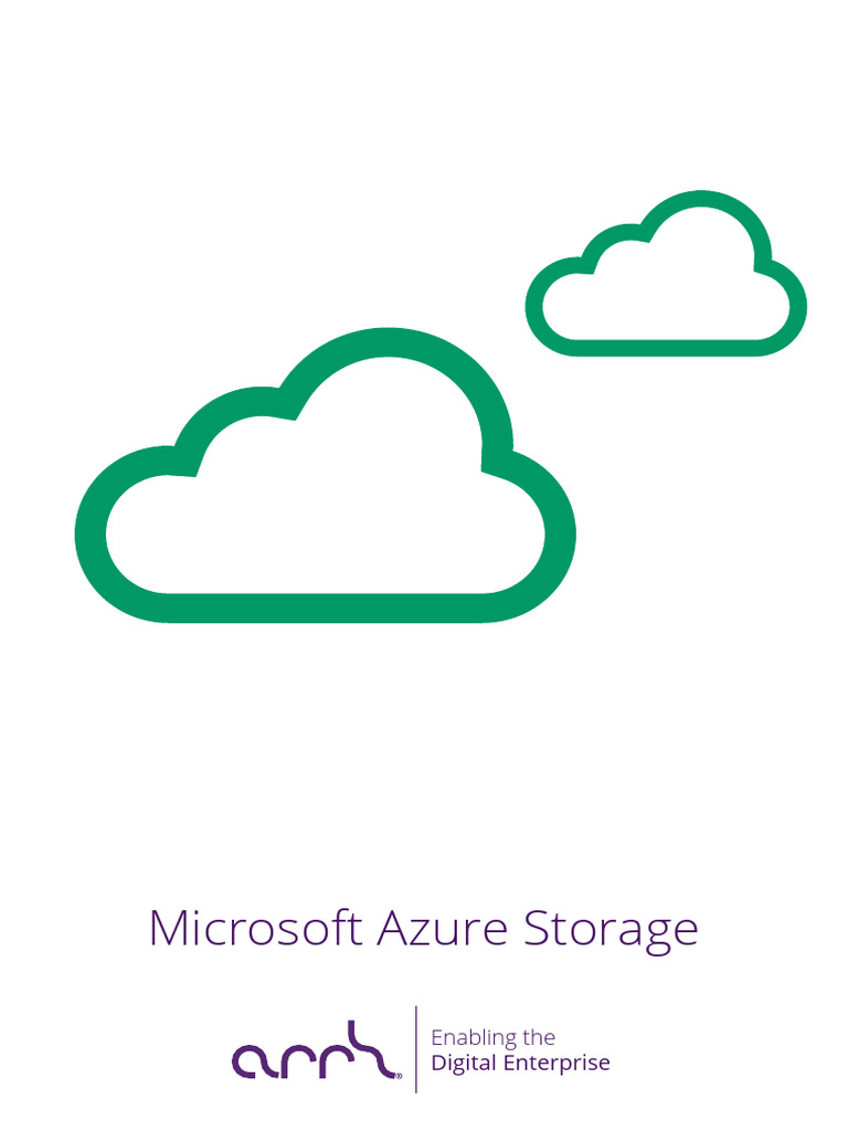 Microsoft Azure Storage Overview | PDF | Databases | Relational Database