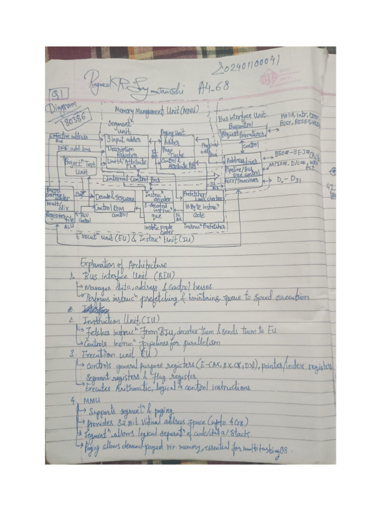 A4 68 Assignment 1 COA Theory | PDF