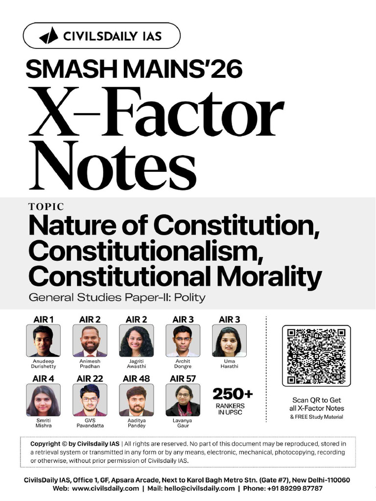 Understanding Constitutional Morality in India | PDF | Constitution ...