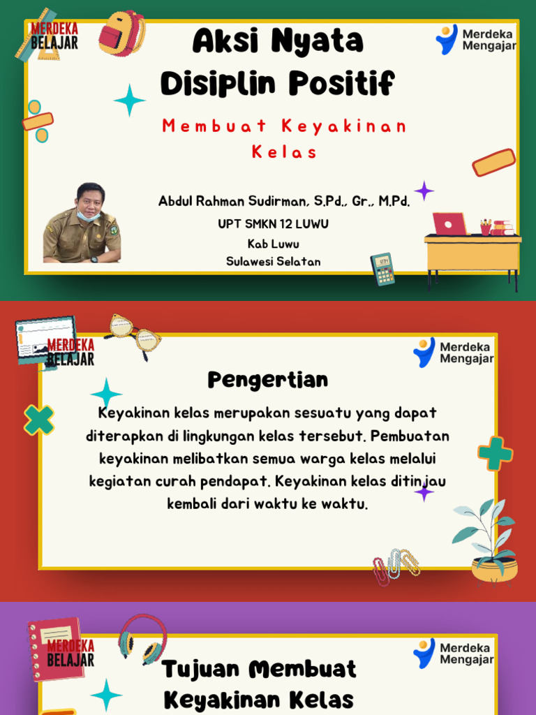 Membangun Keyakinan Kelas Efektif | PDF