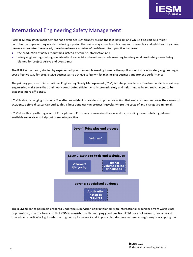 International Engineering Safety Management | PDF | Safety | Engineering