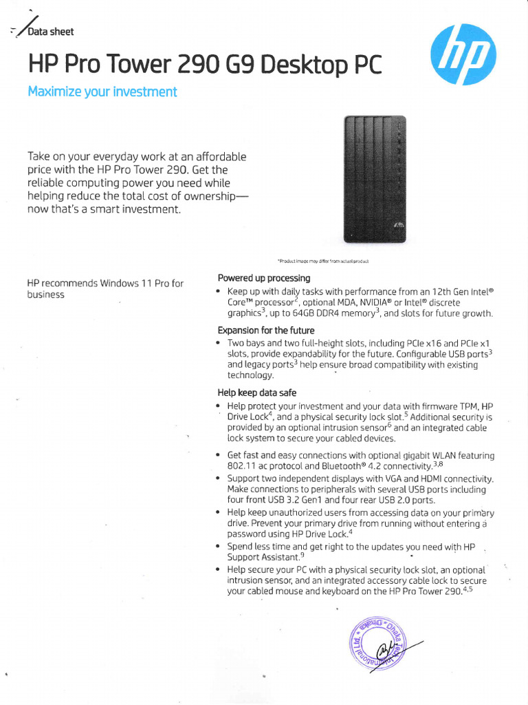 HP Catalogue | PDF