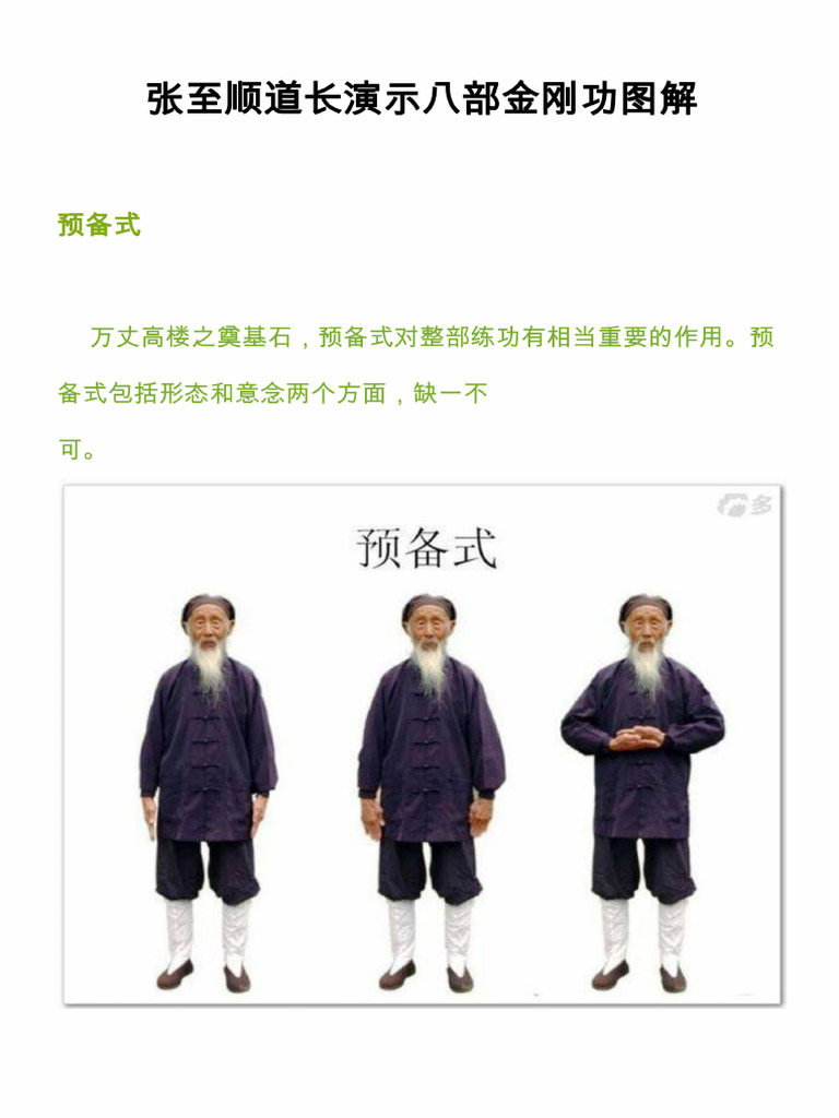 3、 图解八部金刚功演示 61页 | PDF
