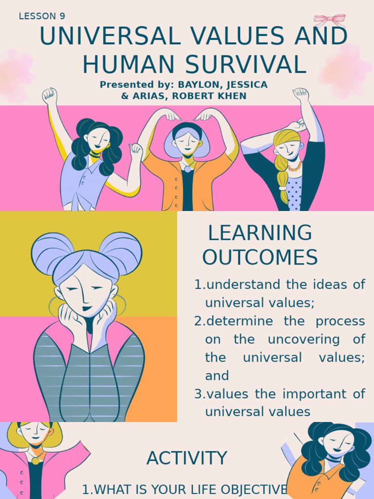 Universal Values for Human Survival | PDF | Virtue | Value (Ethics)