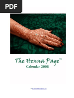 Download The Henna Page 2008 Illustrated Calendar by Catherine Cartwright-Jones SN936072 doc pdf