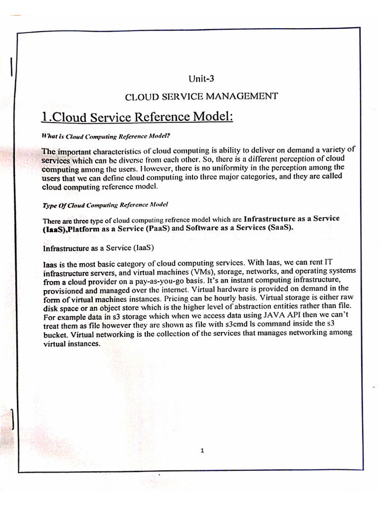 Unit-3 CSM | PDF