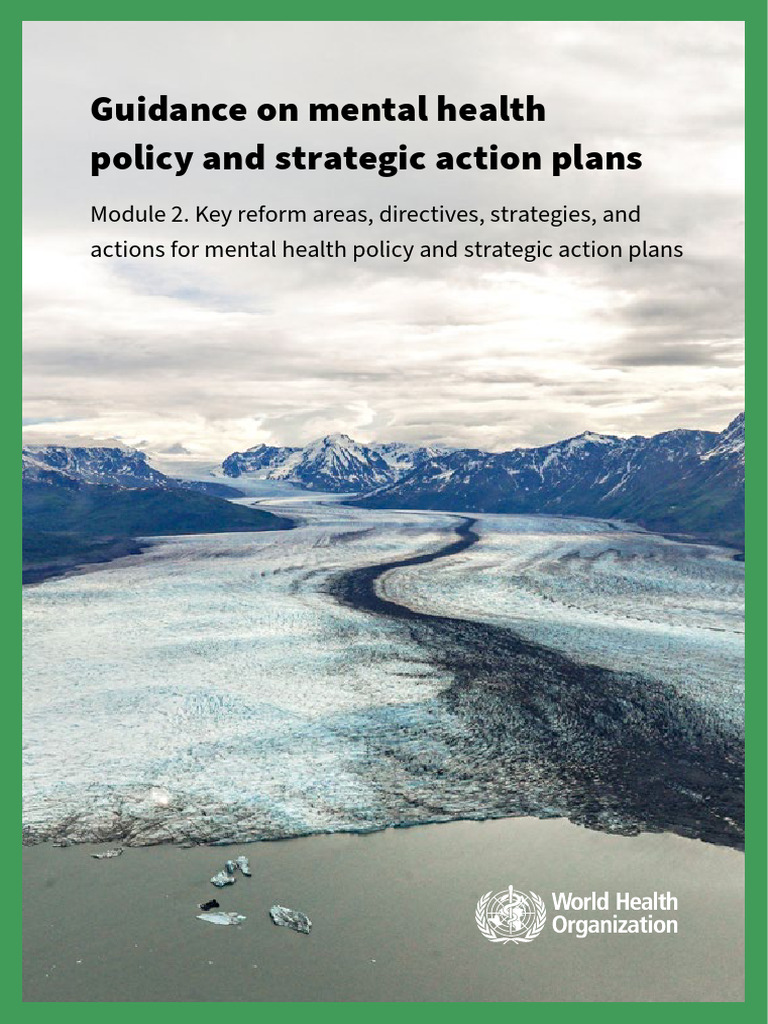 Guidance On Mental Health Policy and Strategic Action Plans | PDF ...