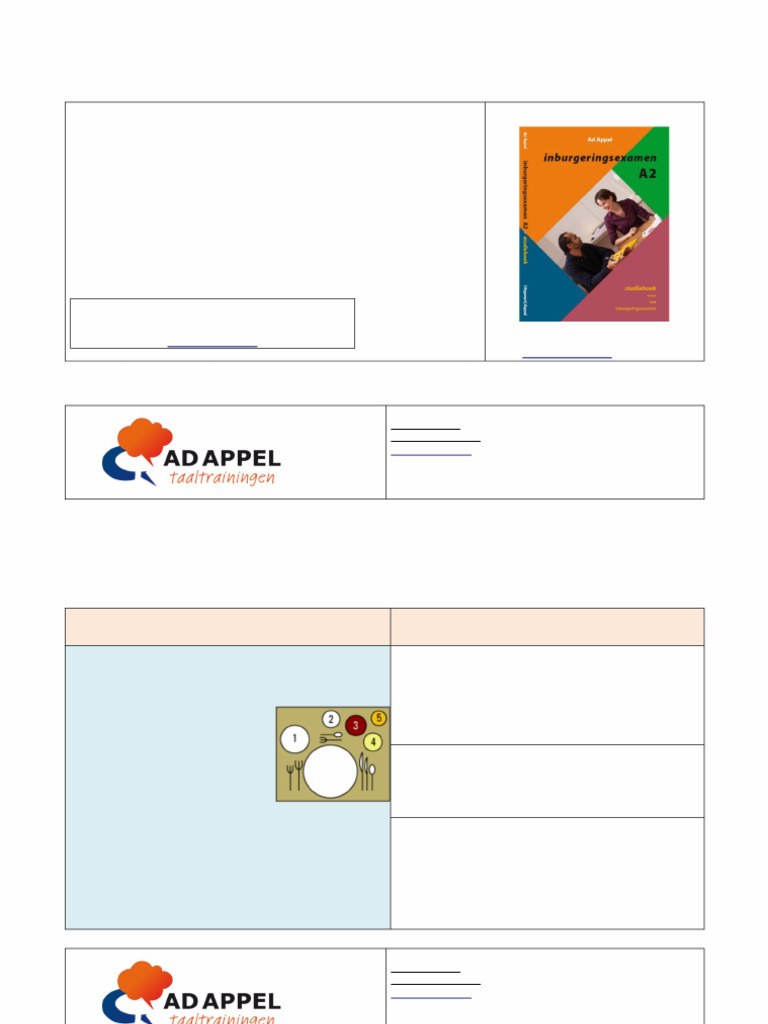 A2 Civic Integration Exam Reading Test | PDF | Workweek And Weekend ...