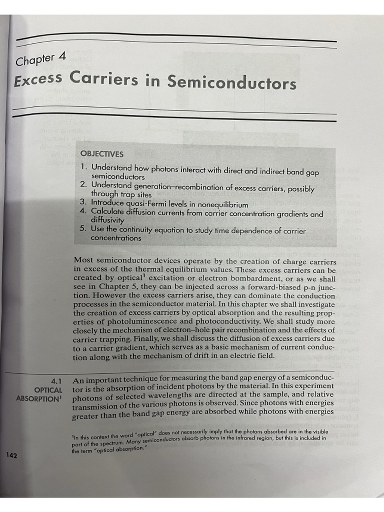 Uv Vis Chapter 4 Solid State Electronics | PDF