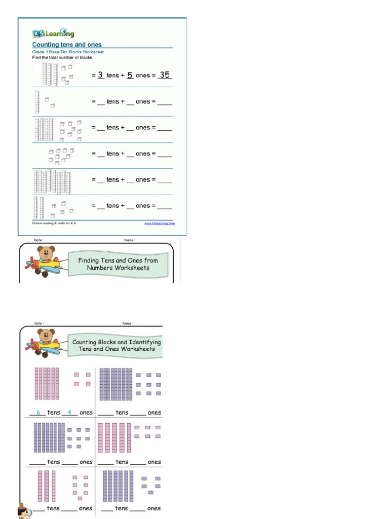 Tens and Ones | PDF