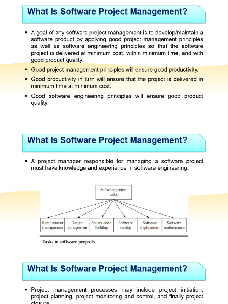 Software Project Management Essentials | PDF | Project Management ...