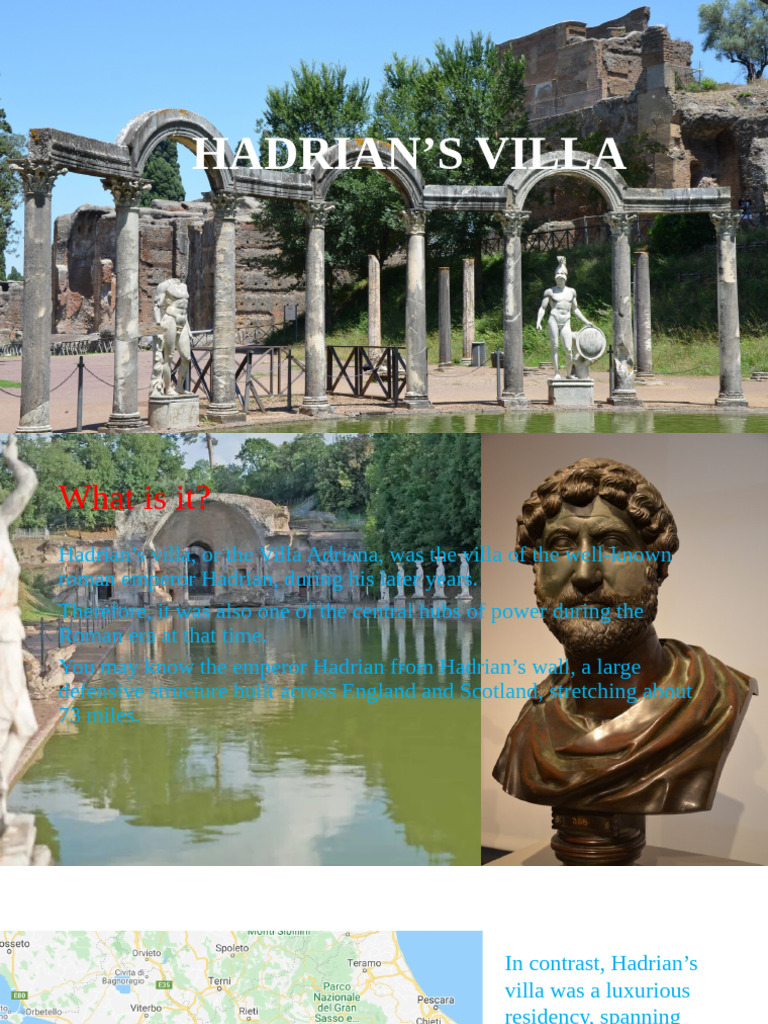 Hadrian's Villa: A Roman Luxury Retreat | PDF