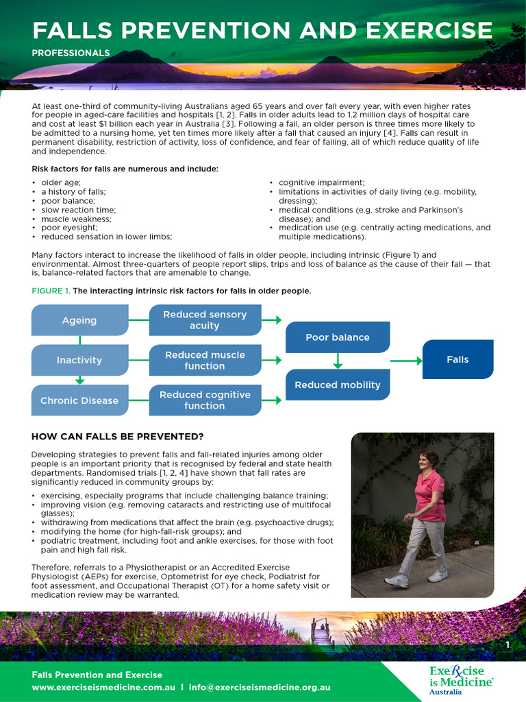 Falls Prevention Strategies for Seniors | PDF | Health Care | Medicine
