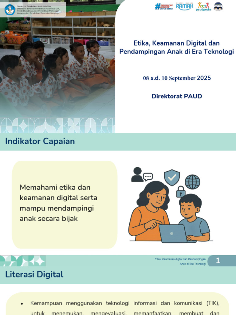 Etika dan Keamanan Digital Anak | PDF
