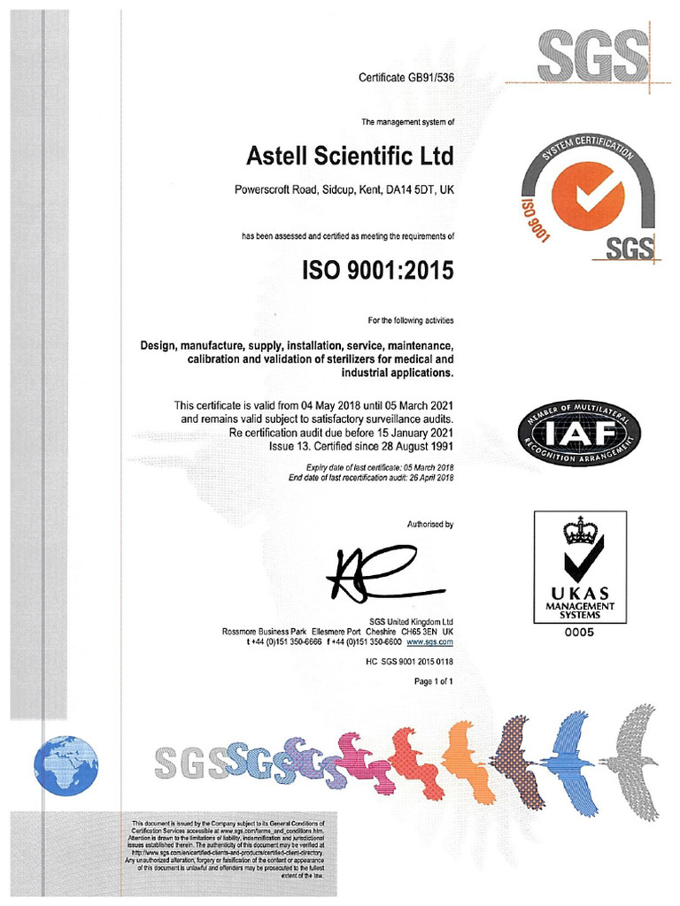 Iso 9001 2015 | PDF