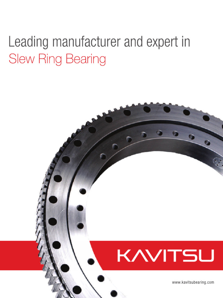 KAVITSU Slew Ring Bearing Catalogue | PDF
