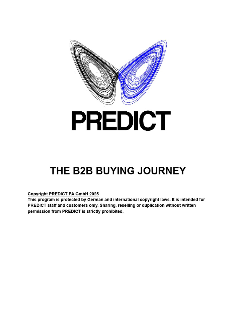 Predict - Growth Process - b2b Buying Journey | PDF | Marketing ...