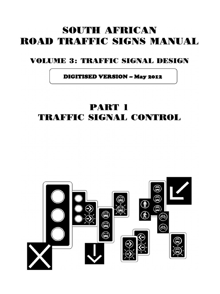 Traffic Signal Design Manual Overview | PDF | Traffic | Traffic Light