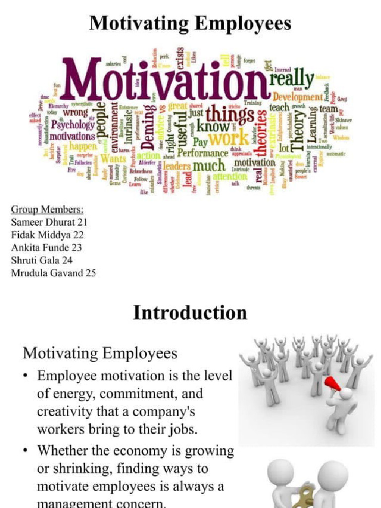 Employee Motivation | PDF