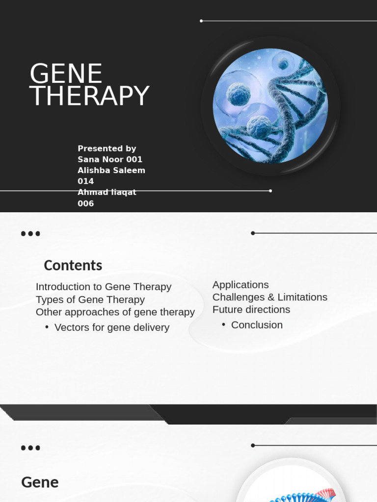 Overview of Gene Therapy Techniques | PDF | Gene Therapy | Virus