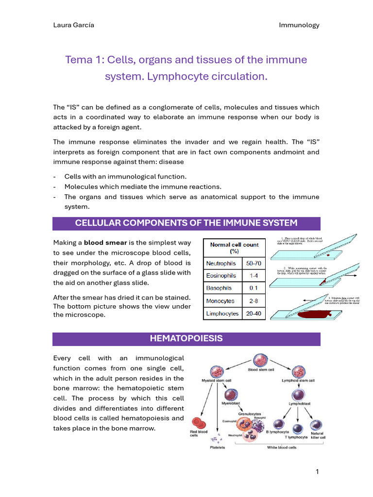 Overview of Immune System Components | PDF | Toll Like Receptor ...