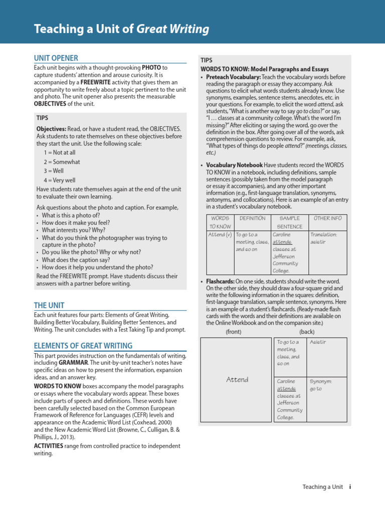 Engaging Unit Opener Activities | PDF | Noun | Adverb