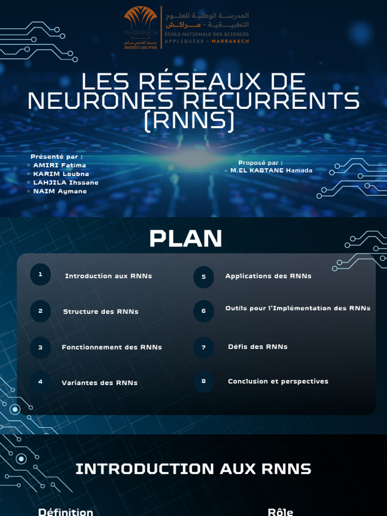 Introduction aux Réseaux de Neurones Récurrents | PDF | Mathématiques ...
