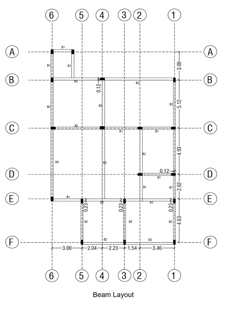 Beam Layout Measurements and Data | PDF