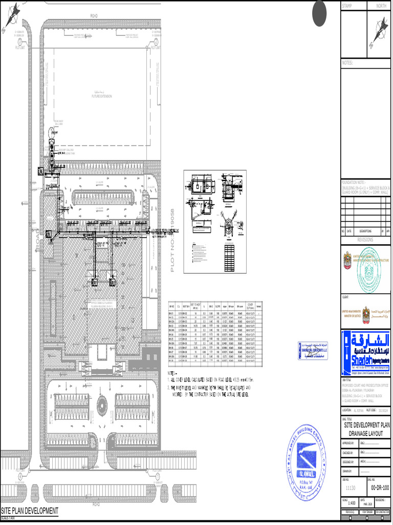 Extracted Pages From 04.drainage Layout - Signed | PDF | Civil ...