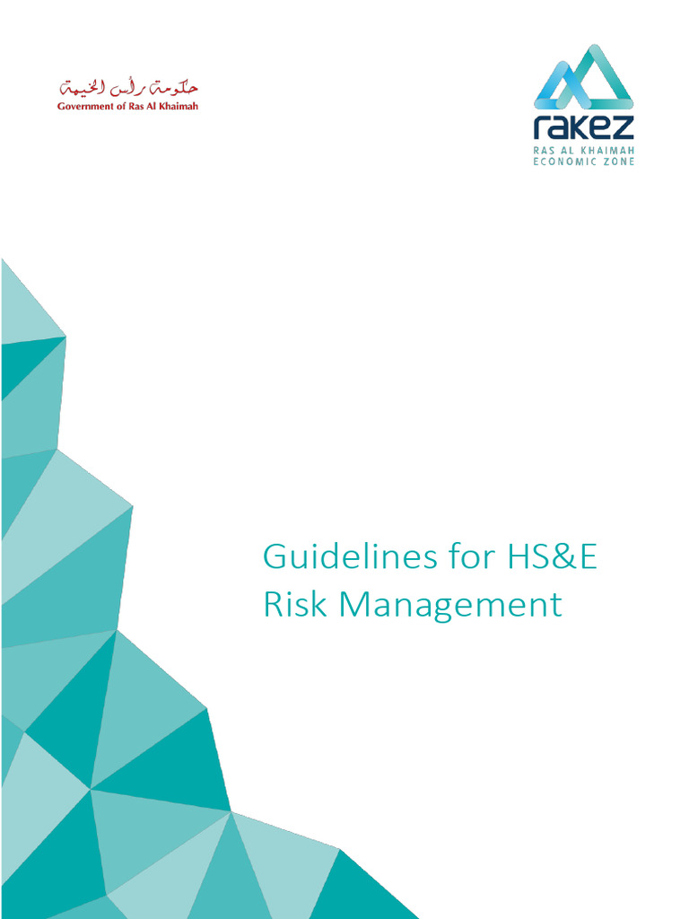 HS&E Risk Management Guidelines | PDF | Risk | Risk Assessment