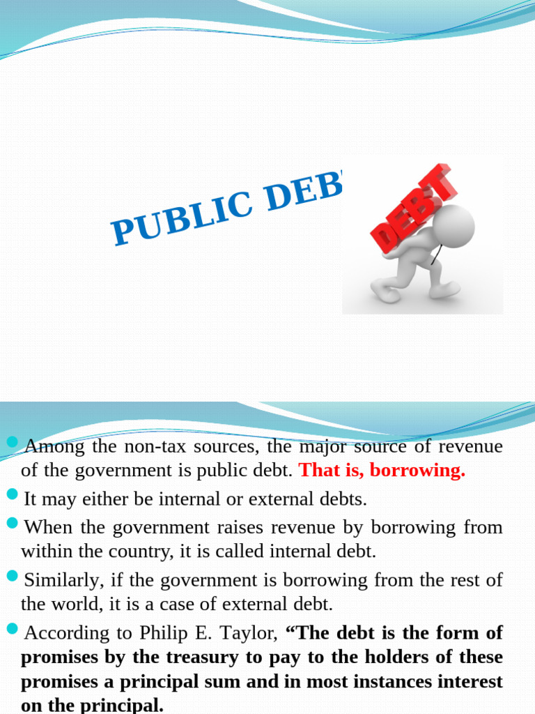 Overview of Public Debt Mechanisms | PDF | Debt | Taxes