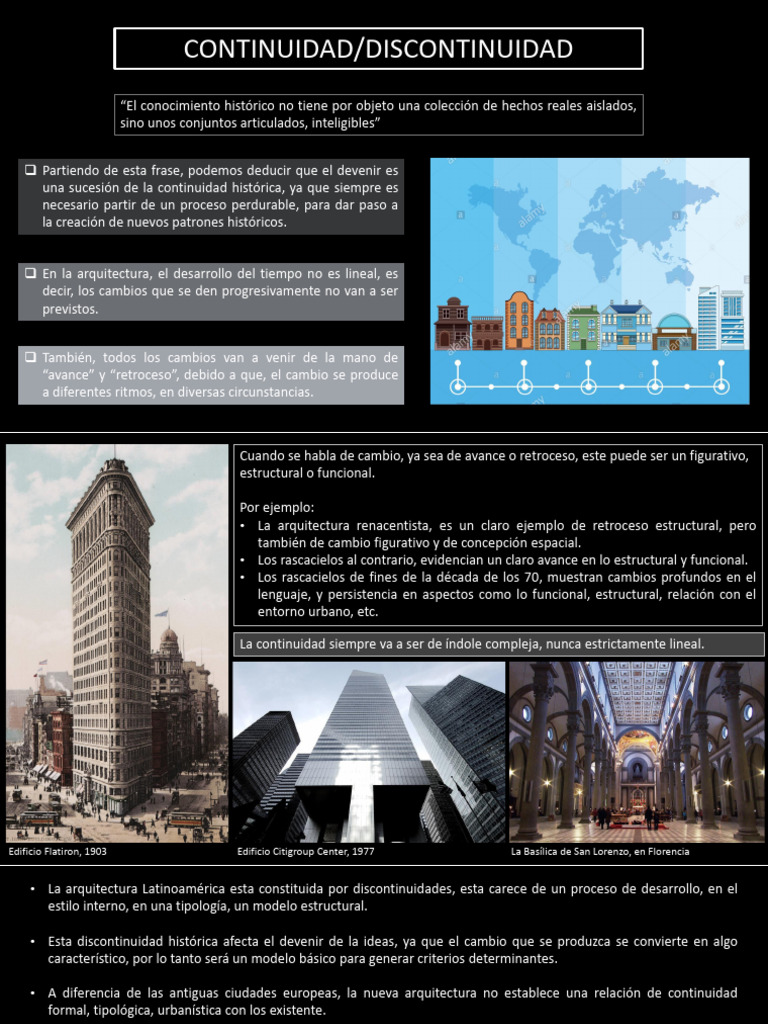 Continuidad y Discontinuidad en Arquitectura | PDF