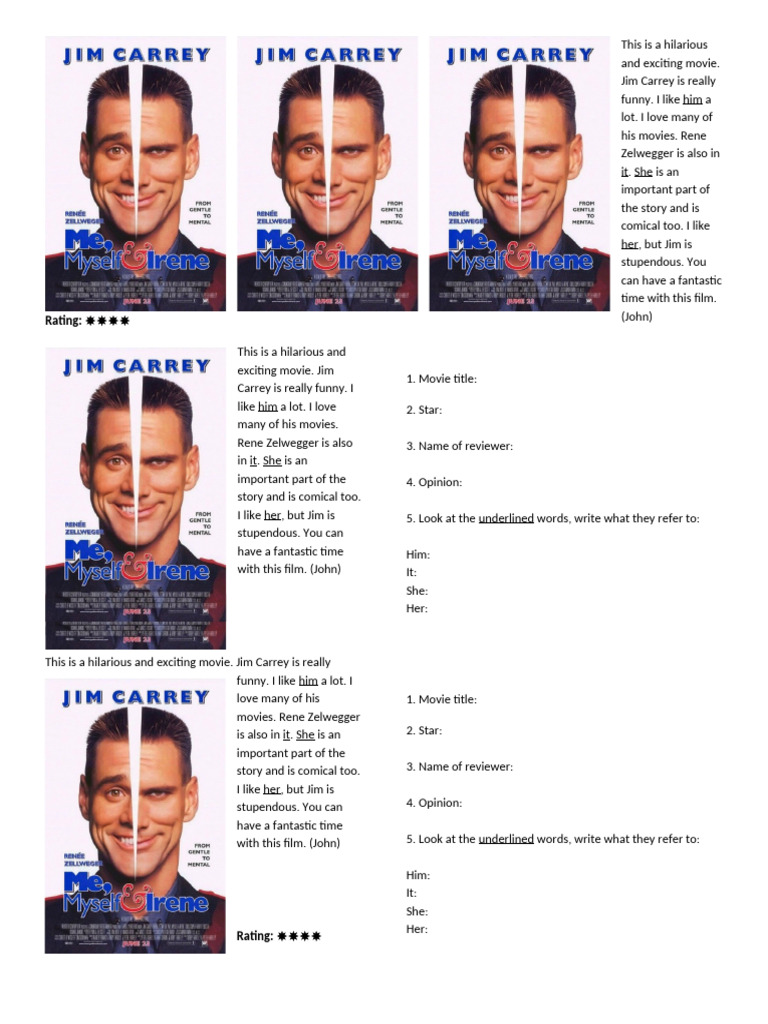 Worksheet+3+ +Movie+Review+ | PDF | Chess Theory | Chess