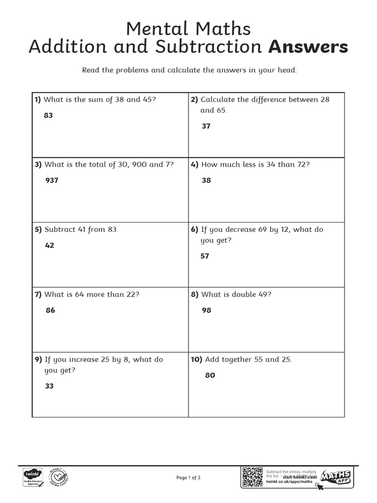 Answers | PDF