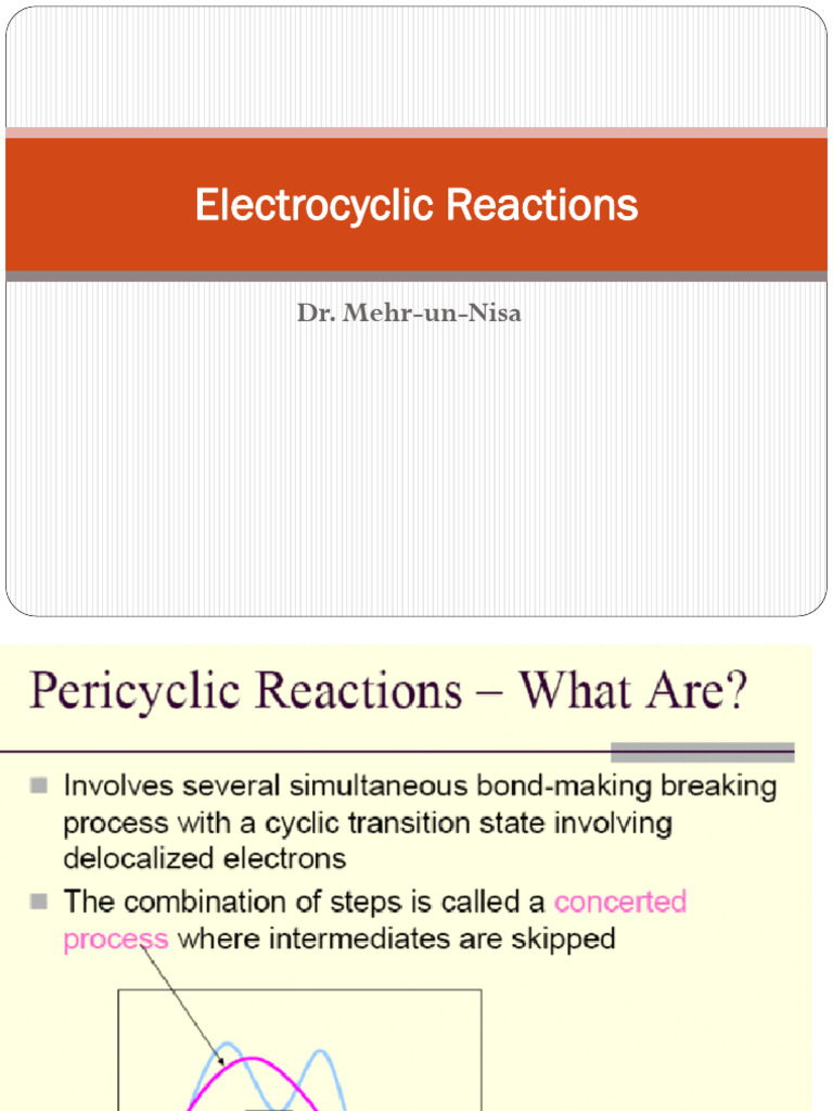 Electrocyclic Reactions | PDF