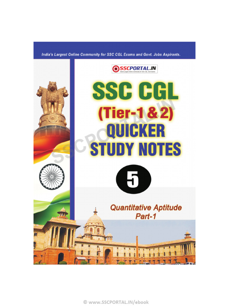 SSC CGL & CHSL Maths Notes PDF | PDF | Mathematics | Number Theory