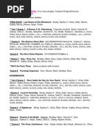 Olympus: A Greek Rock Musical Script | PDF | Zeus | Greek Deities