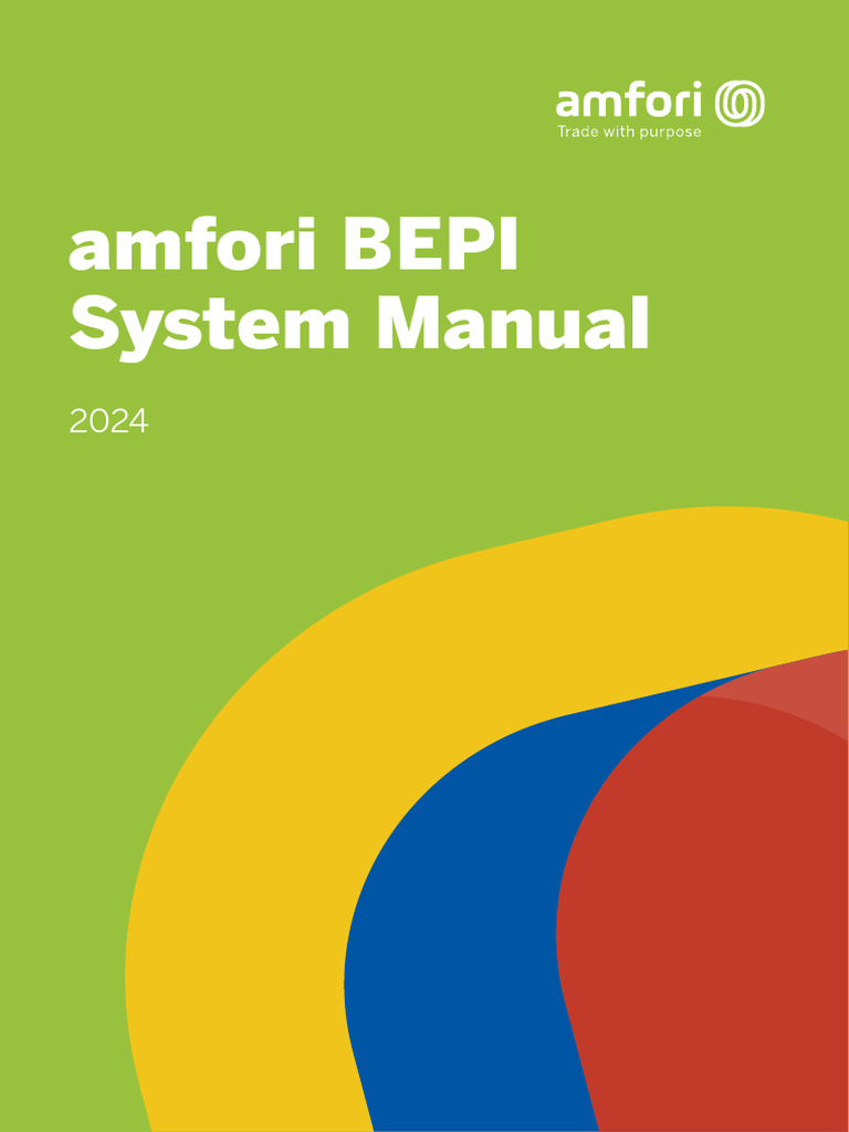 amfori BEPI System Manual 2024 | PDF | Risk Management | Risk