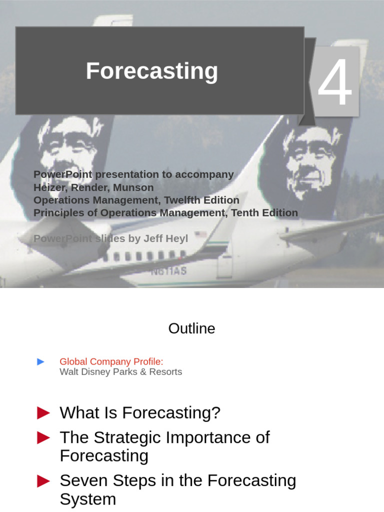 Disney's Forecasting Strategies Explained | PDF | Forecasting | Linear ...