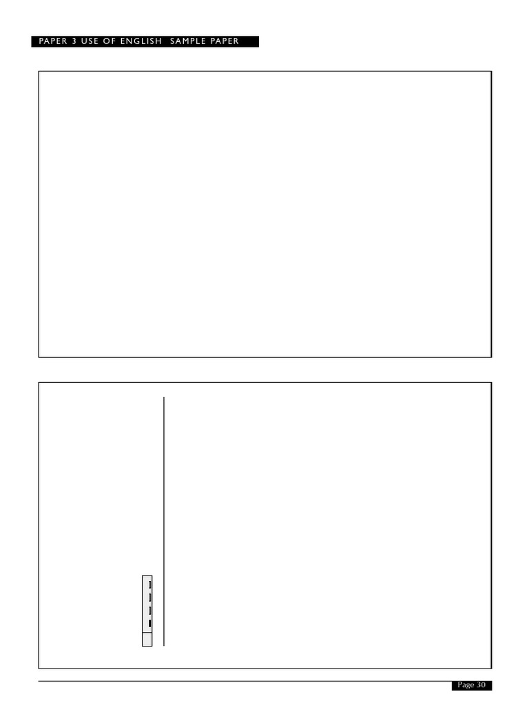 Use of English Sample Test 1 | PDF | Tea