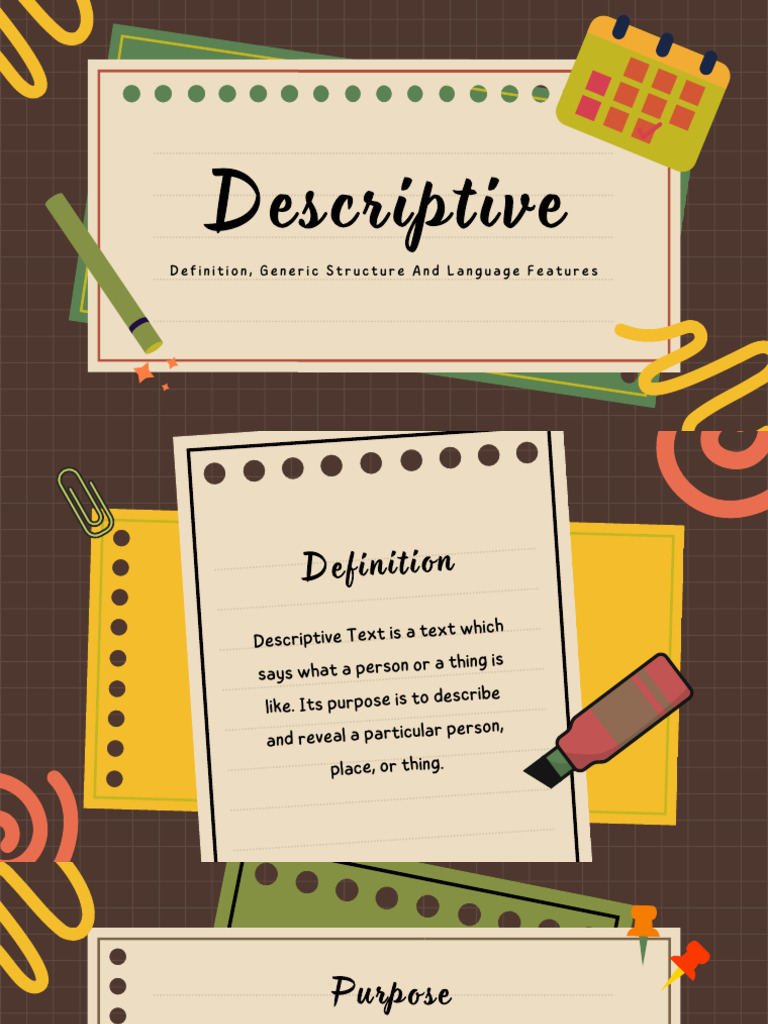 Understanding Descriptive Text Structure | PDF | Cognition | Linguistics